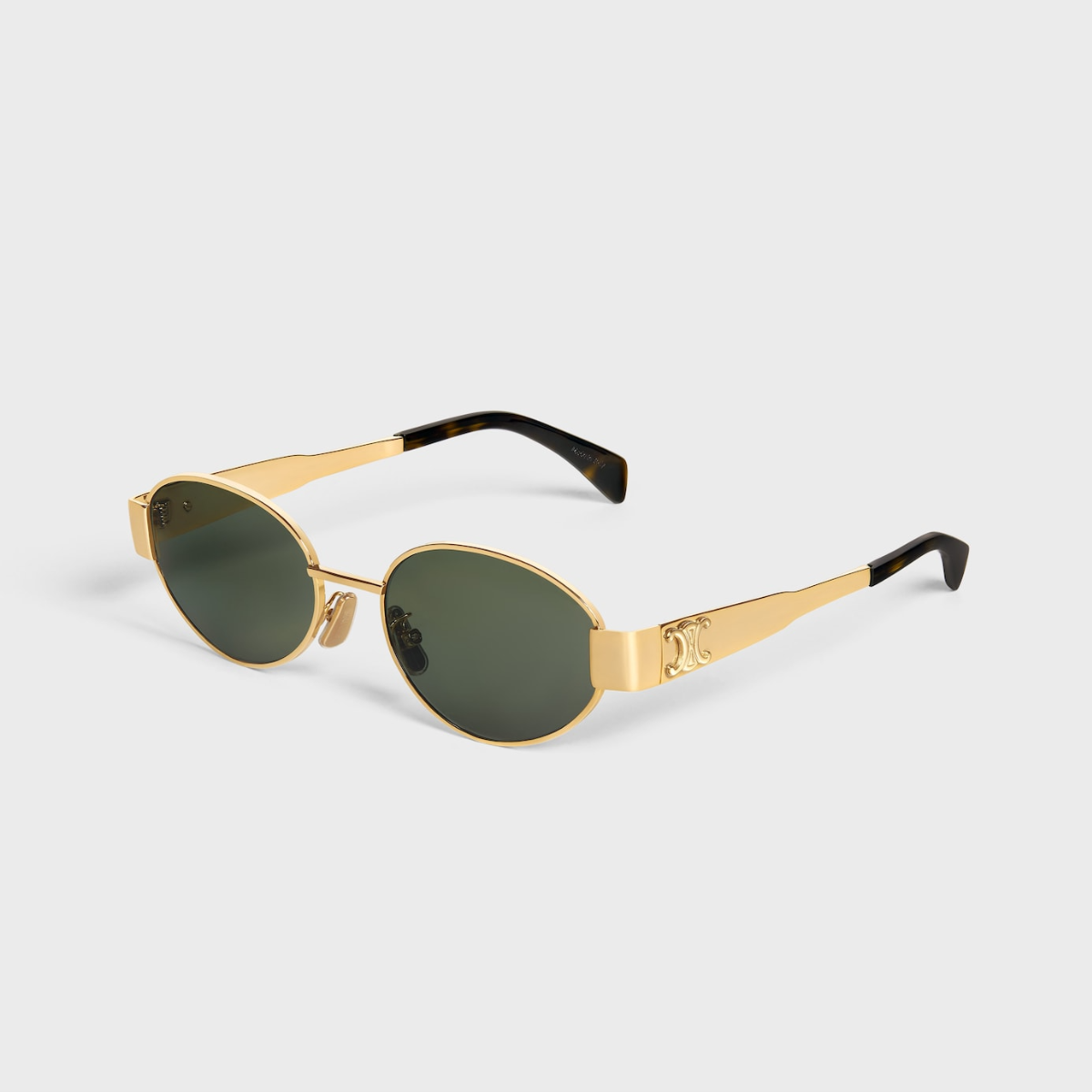 Metal Oval Sunglasses