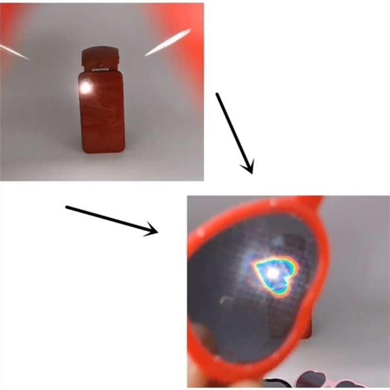 LoveLens Heart Effect Glasses