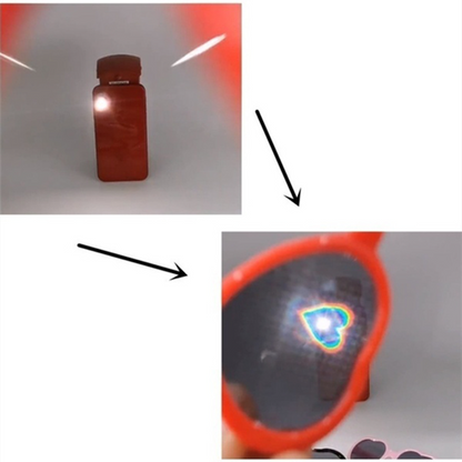 LoveLens Heart Effect Glasses