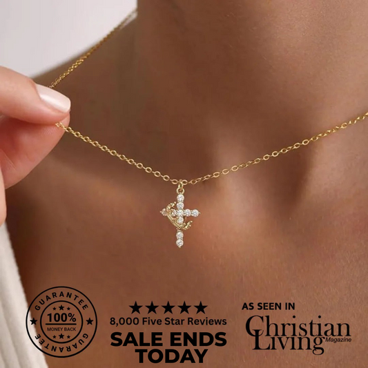Cross & Crown Necklace