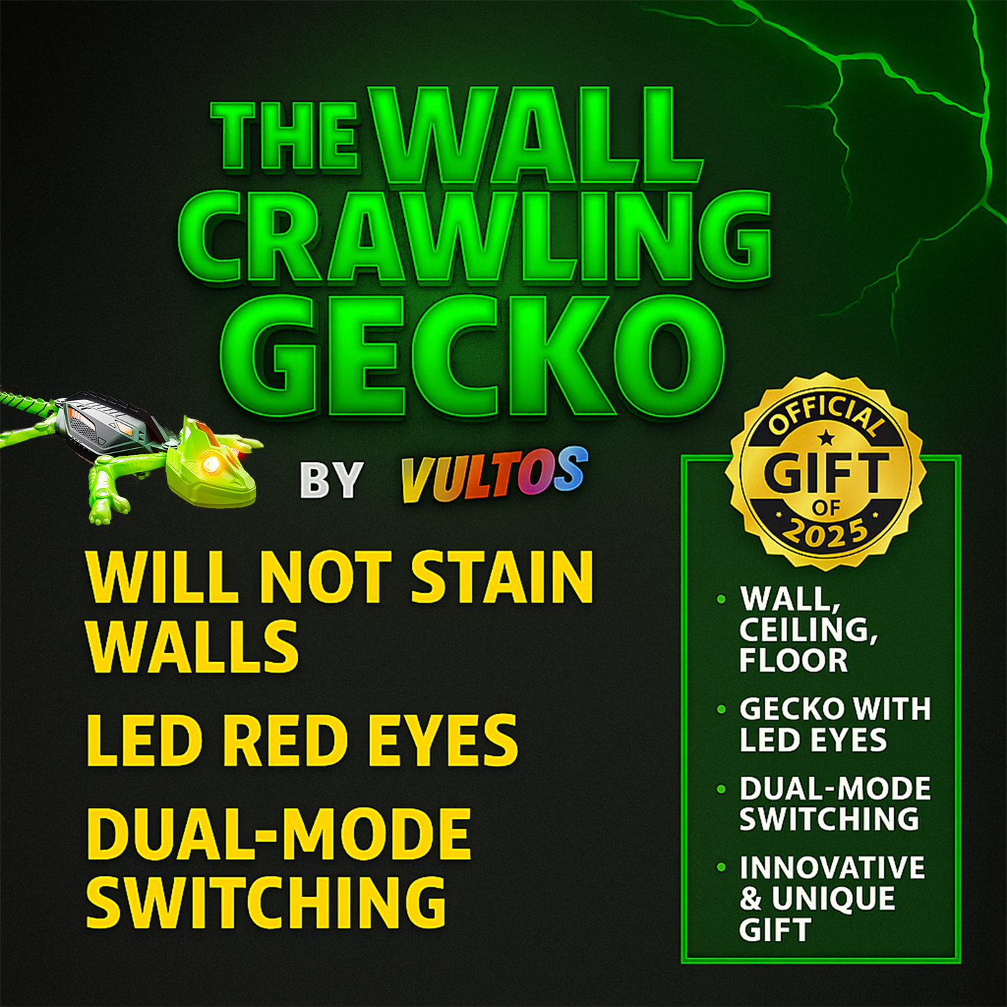 Wall Crawler Gecko
