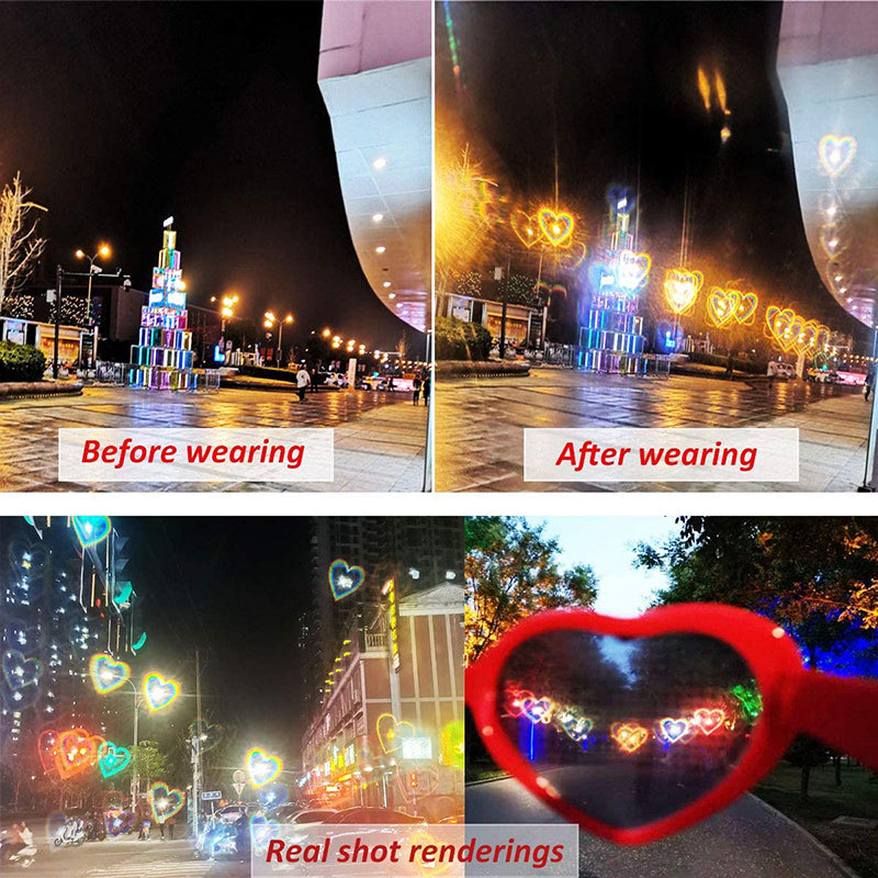 LoveLens Heart Effect Glasses