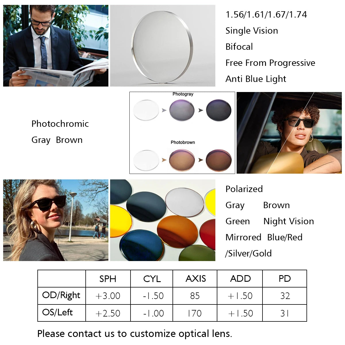 Vibrant Square Glasses Frames