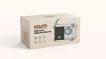 Vintage Vibes Bluetooth Speaker